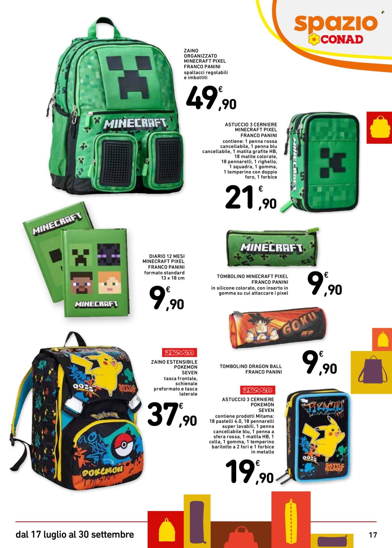 Volantino Spazio Conad - 17/7/2025 - 30/9/2025. Pagina 17
