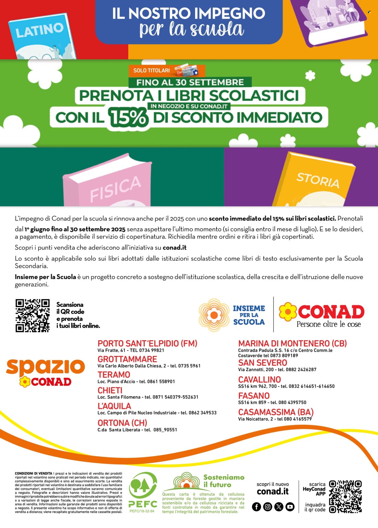Volantino Spazio Conad - 17/7/2025 - 30/9/2025. Pagina 20