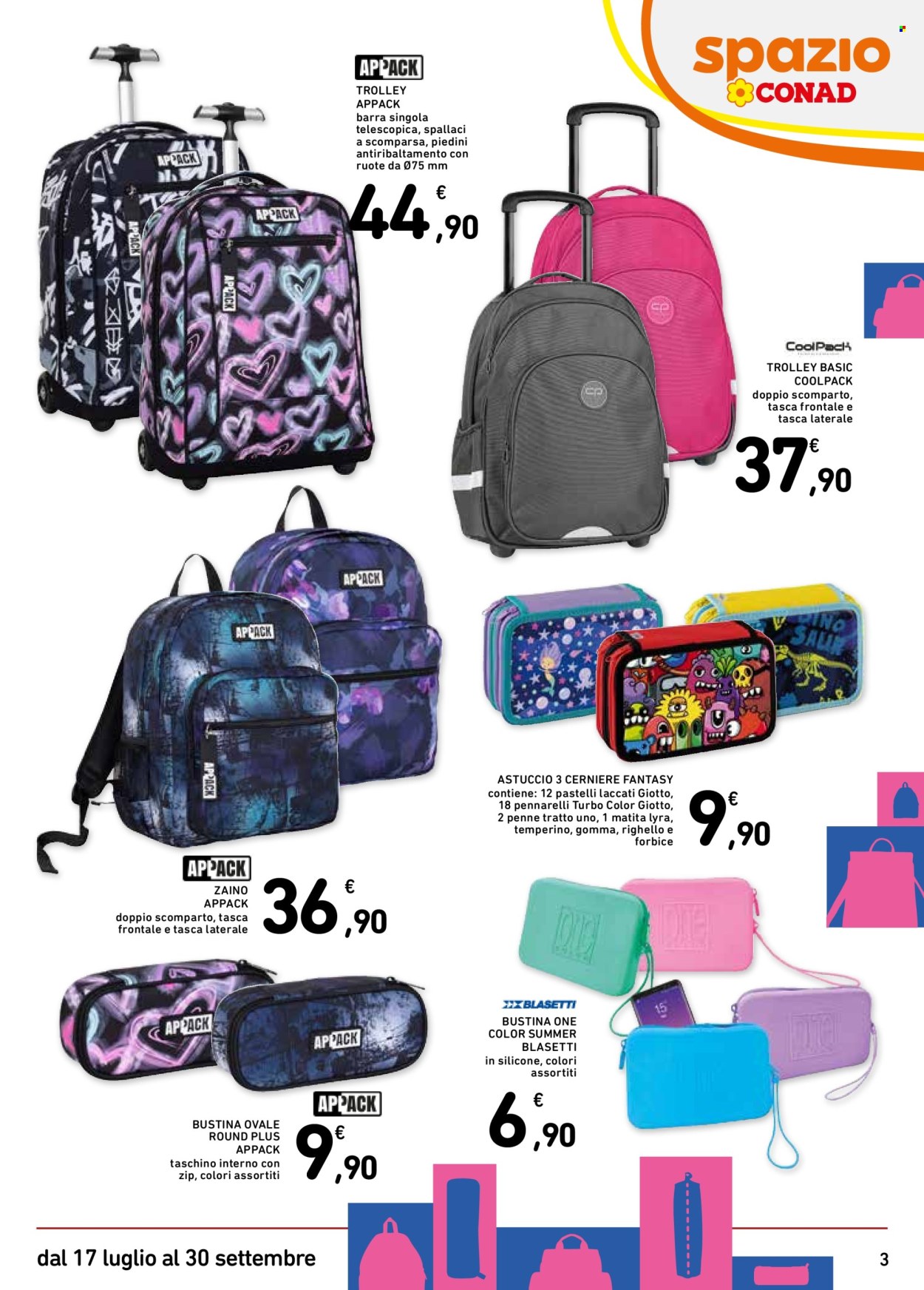 Volantino Spazio Conad - 17/7/2025 - 30/9/2025. Pagina 3