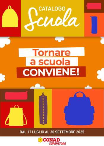 Volantino Conad Superstore - 17/7/2025 - 30/9/2025.