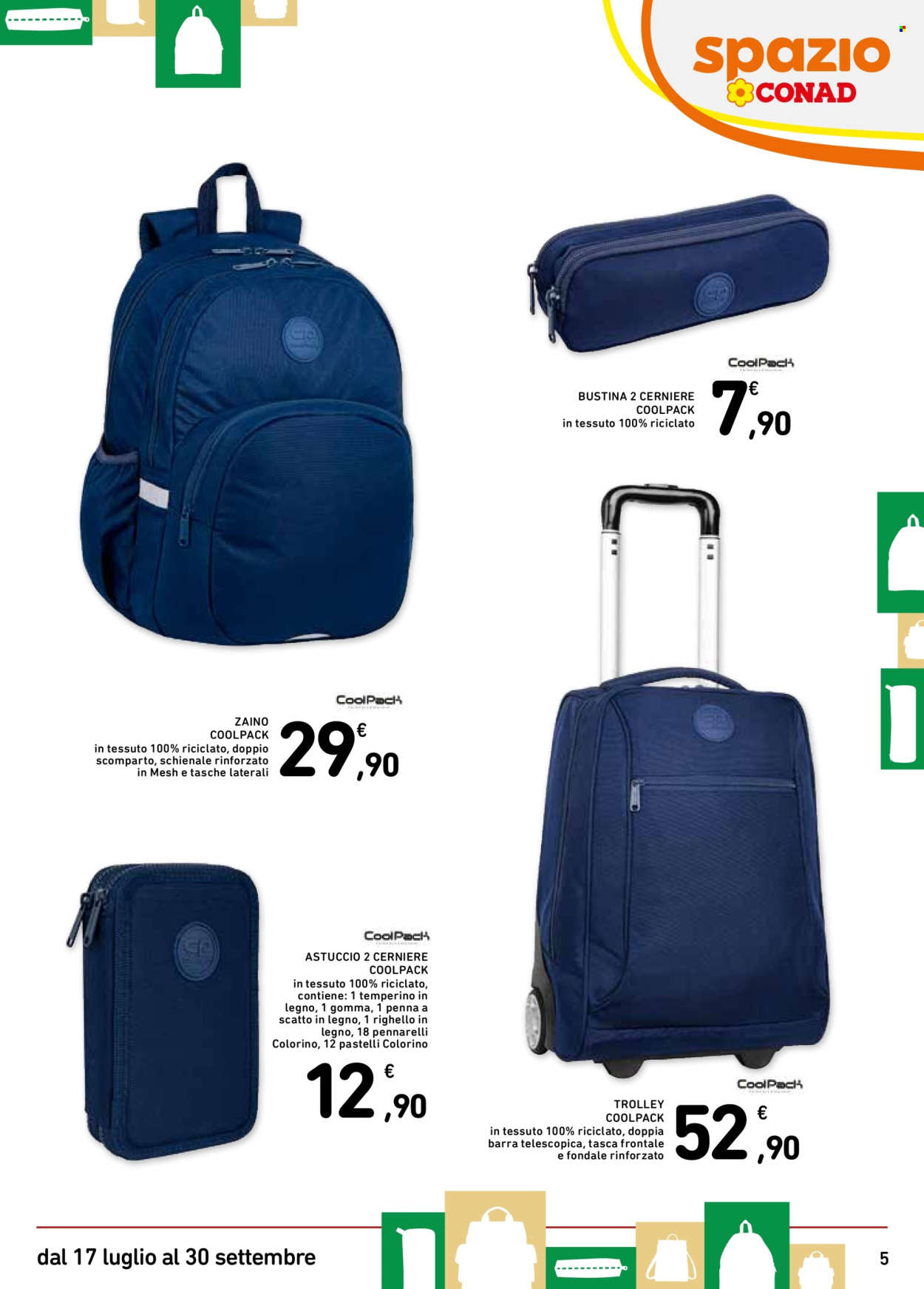 Volantino Spazio Conad - 17/7/2025 - 30/9/2025. Pagina 5