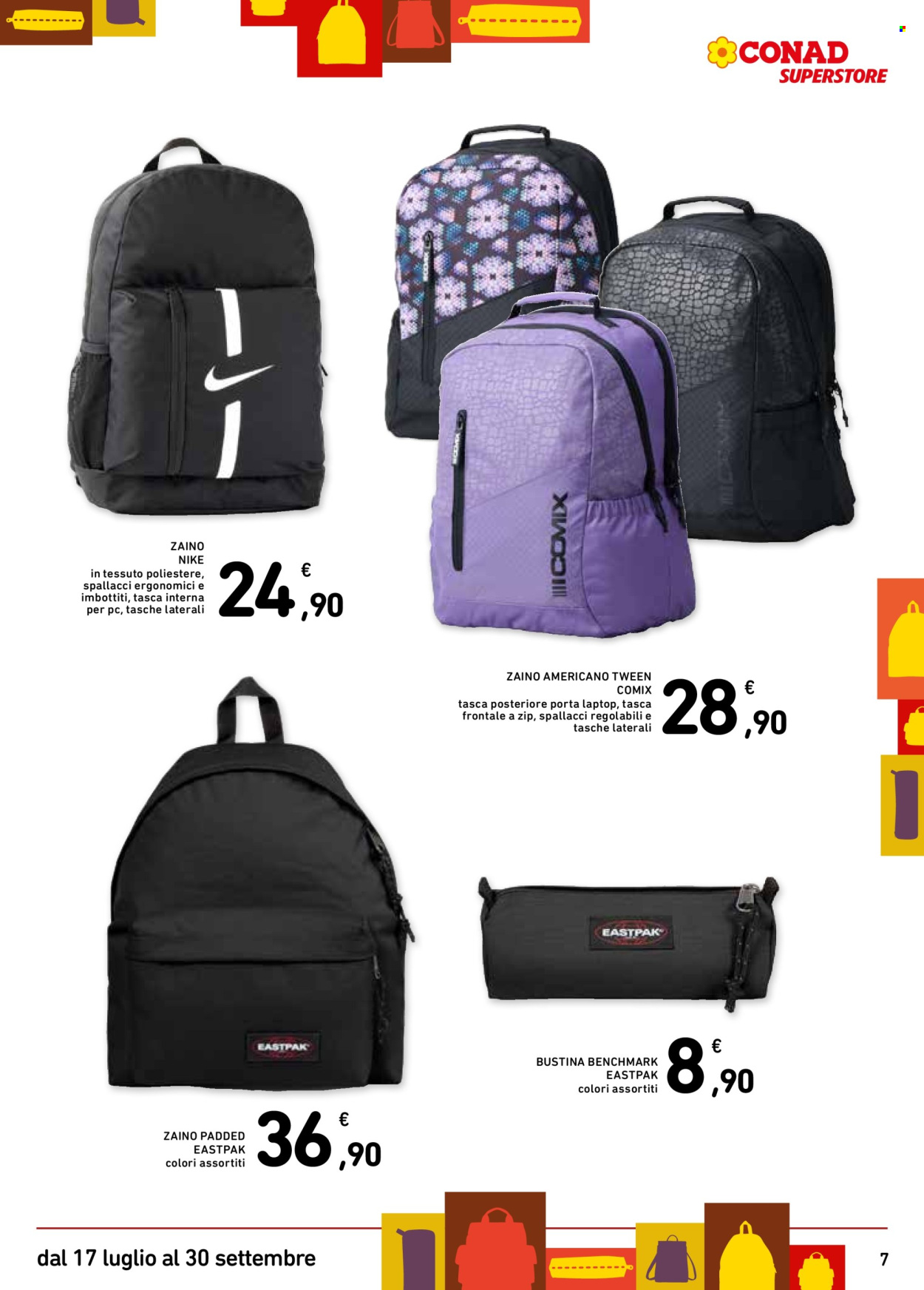 Volantino Conad Superstore - 17/7/2025 - 30/9/2025. Pagina 7