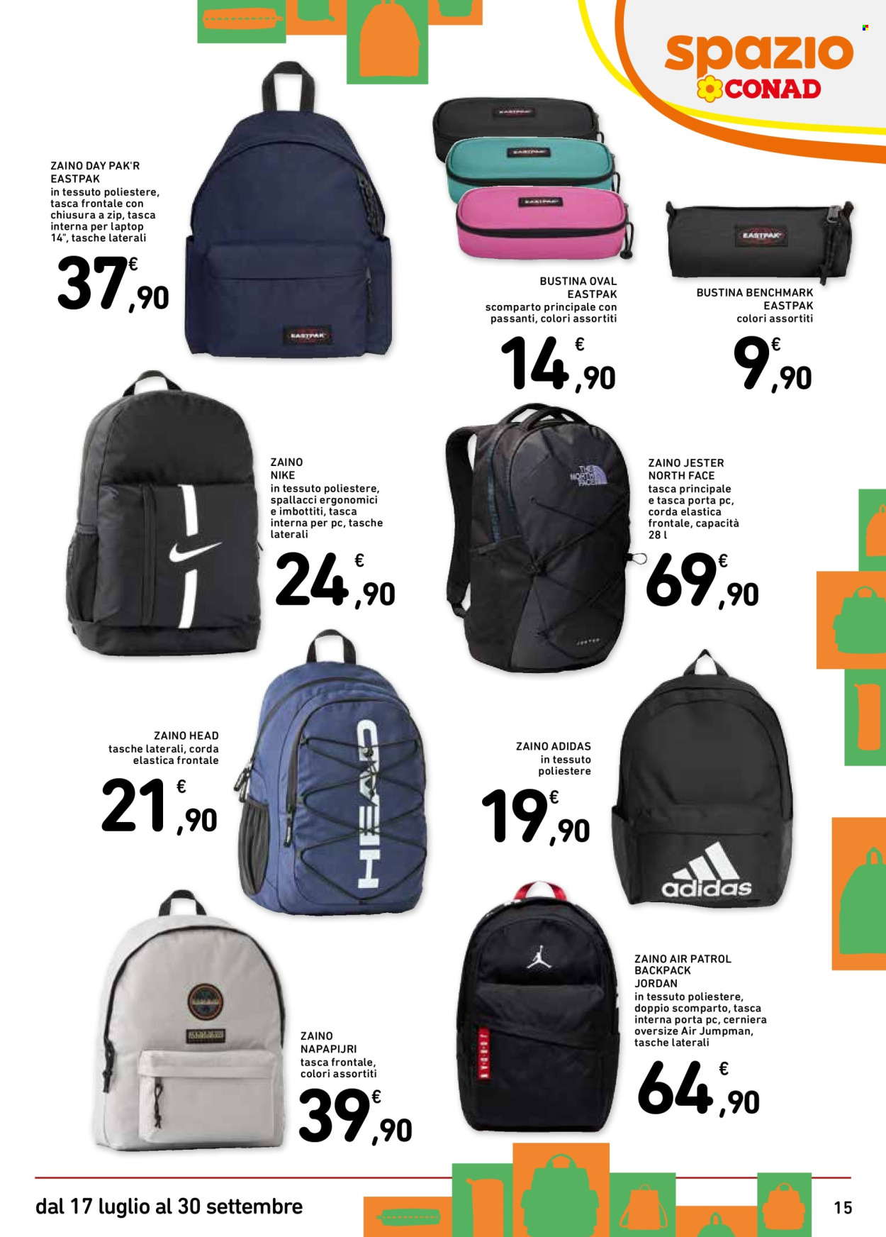 Volantino Spazio Conad - 17/7/2025 - 30/9/2025. Pagina 15