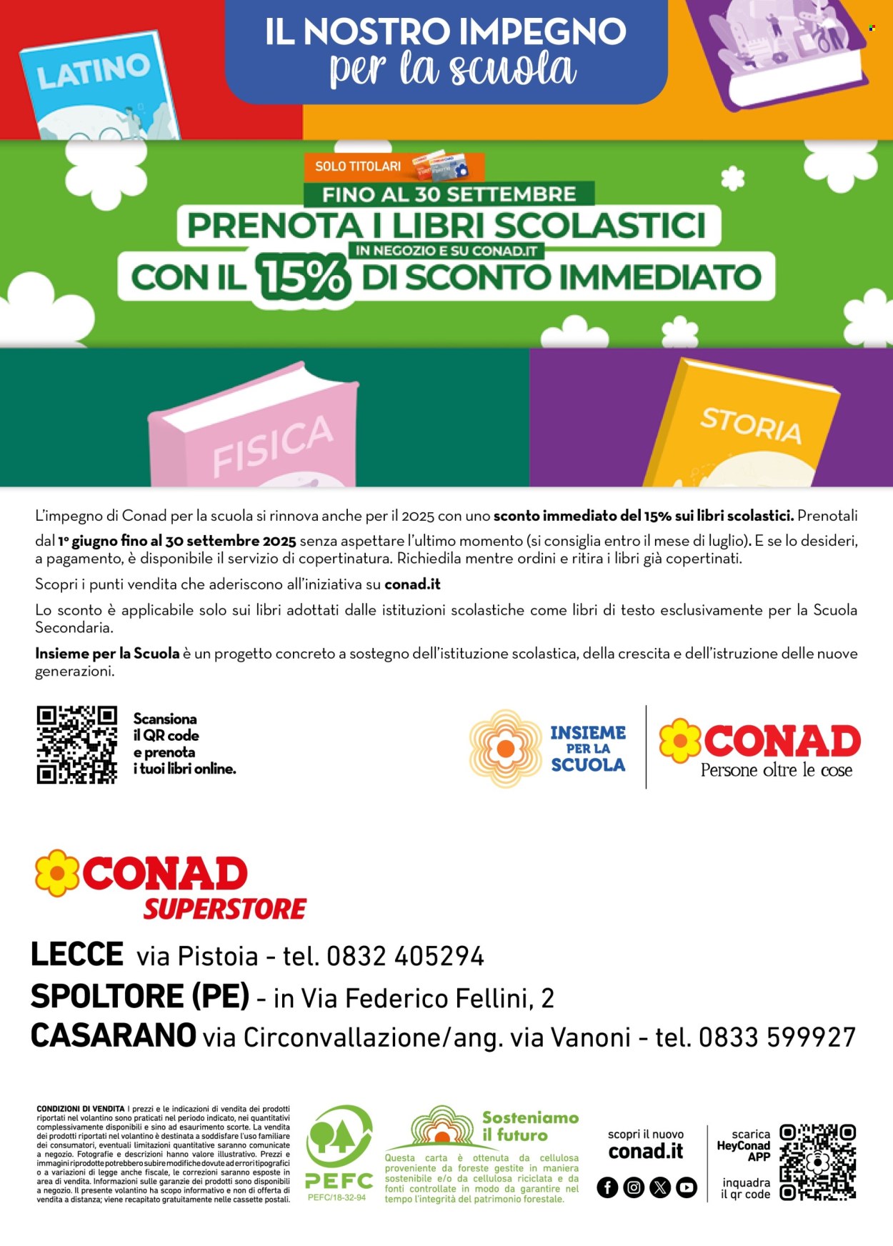 Volantino Conad Superstore - 17/7/2025 - 30/9/2025. Pagina 12