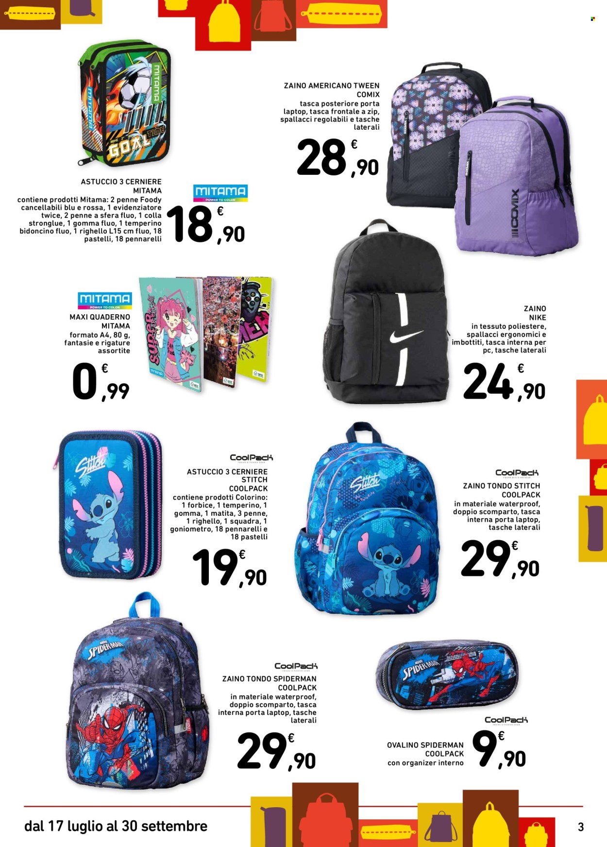 Volantino Spesa Facile Conad - 17/7/2025 - 30/9/2025. Pagina 3