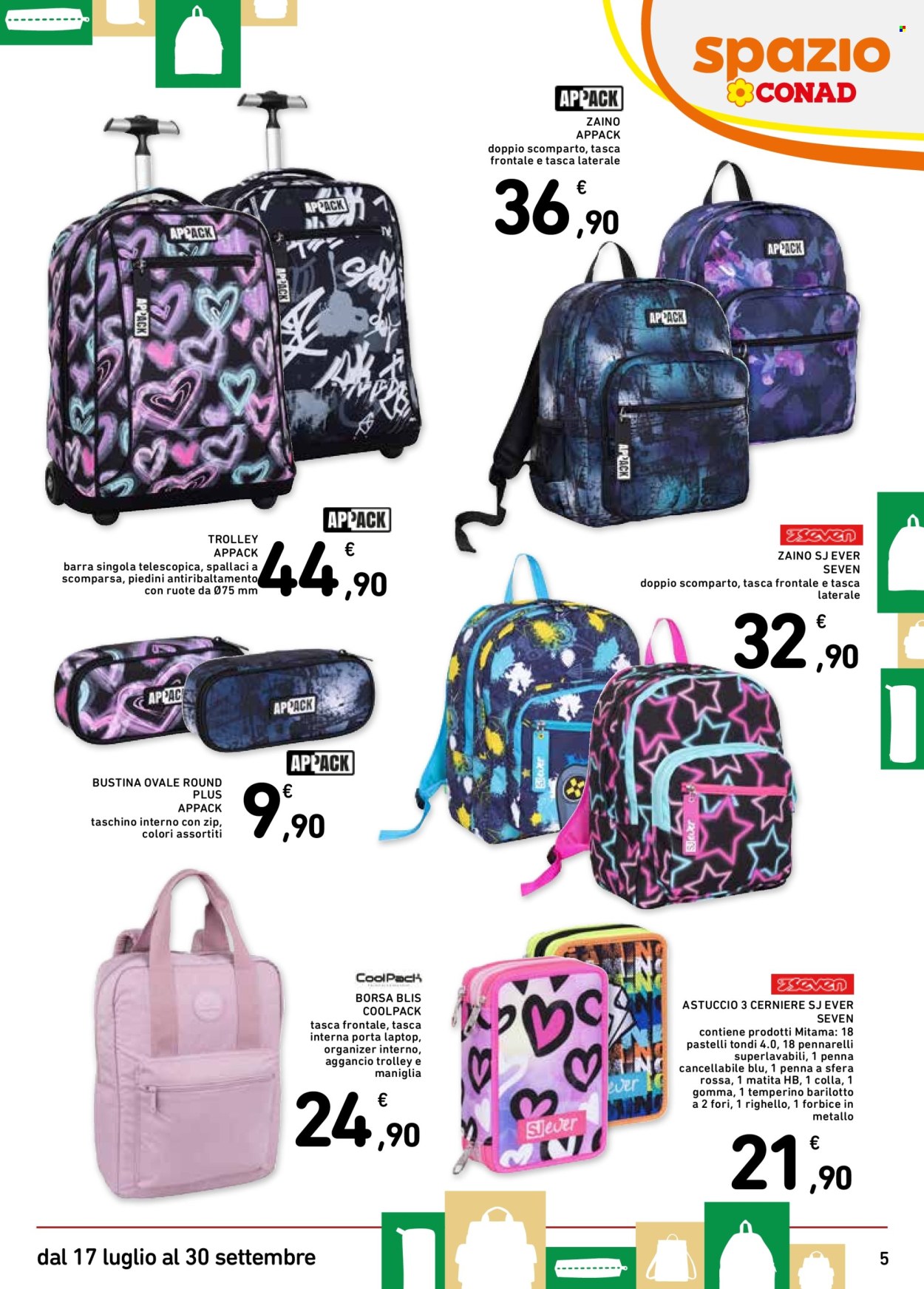 Volantino Spazio Conad - 17/7/2025 - 30/9/2025. Pagina 5