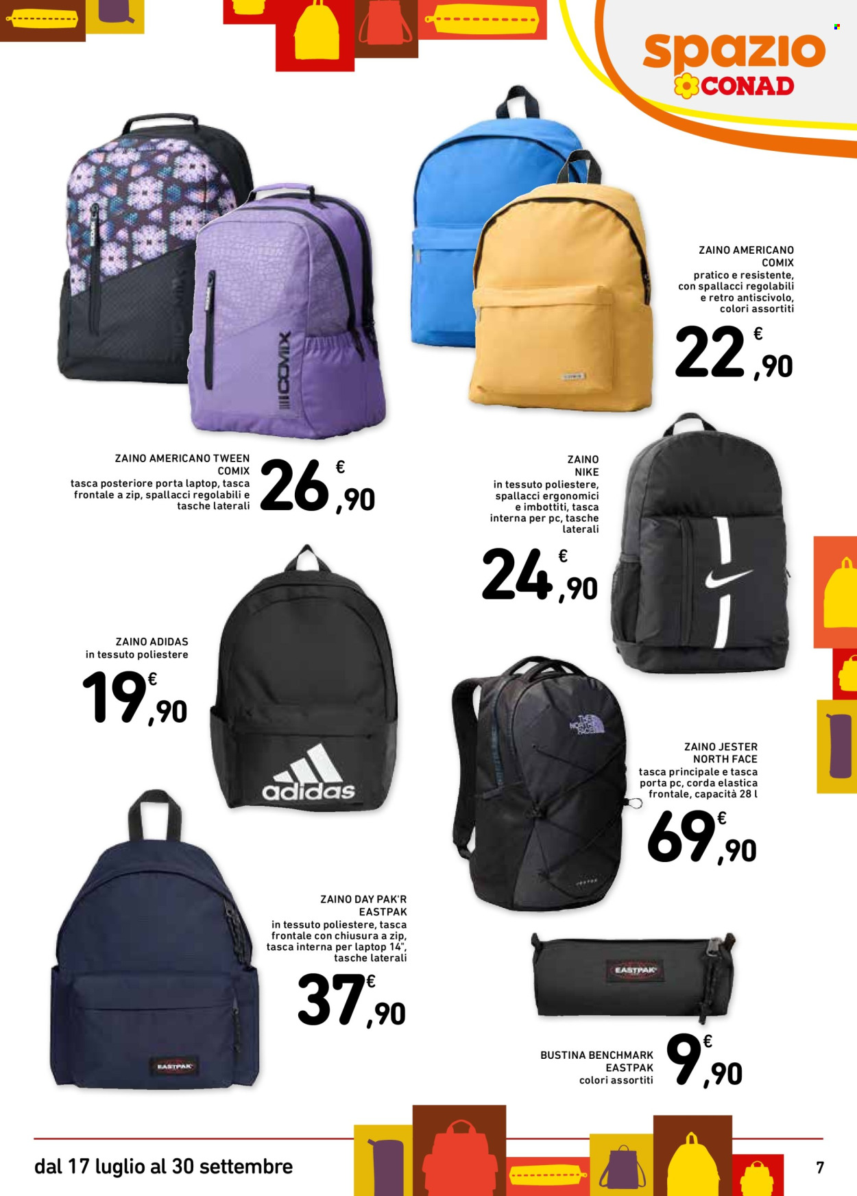 Volantino Spazio Conad - 17/7/2025 - 30/9/2025. Pagina 7