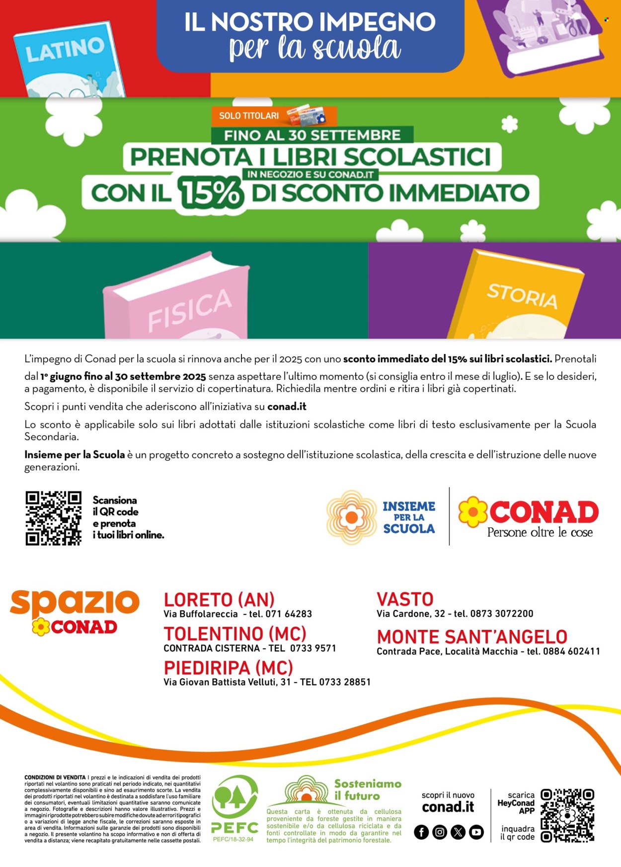 Volantino Spazio Conad - 17/7/2025 - 30/9/2025. Pagina 12