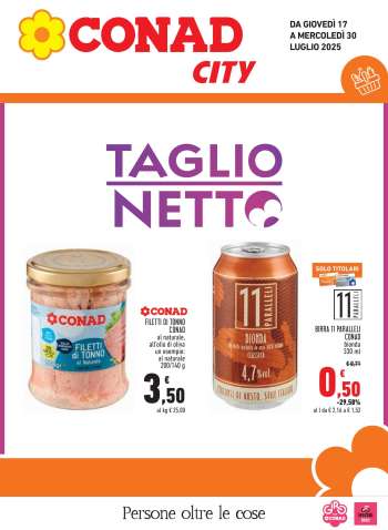 Volantino Conad - 17/7/2025 - 30/7/2025.