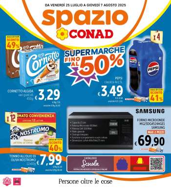 Volantino Spazio Conad - 25/7/2025 - 7/8/2025.