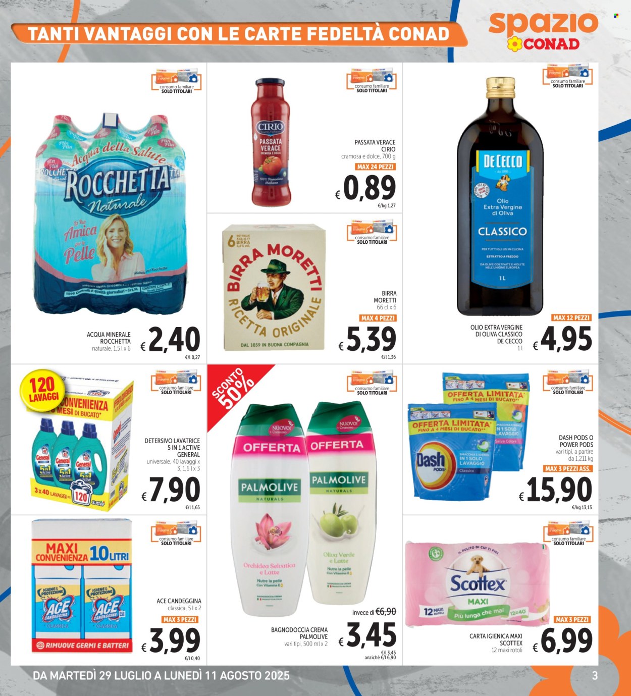 Volantino Spazio Conad - 29/7/2025 - 11/8/2025. Pagina 3