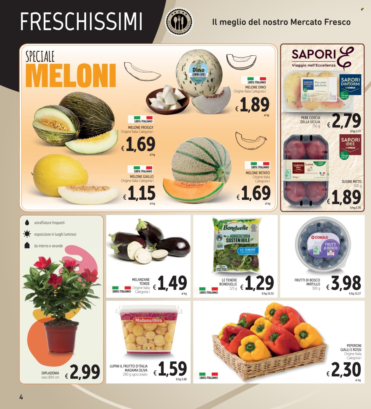 Volantino Spazio Conad - 29/7/2025 - 11/8/2025. Pagina 4