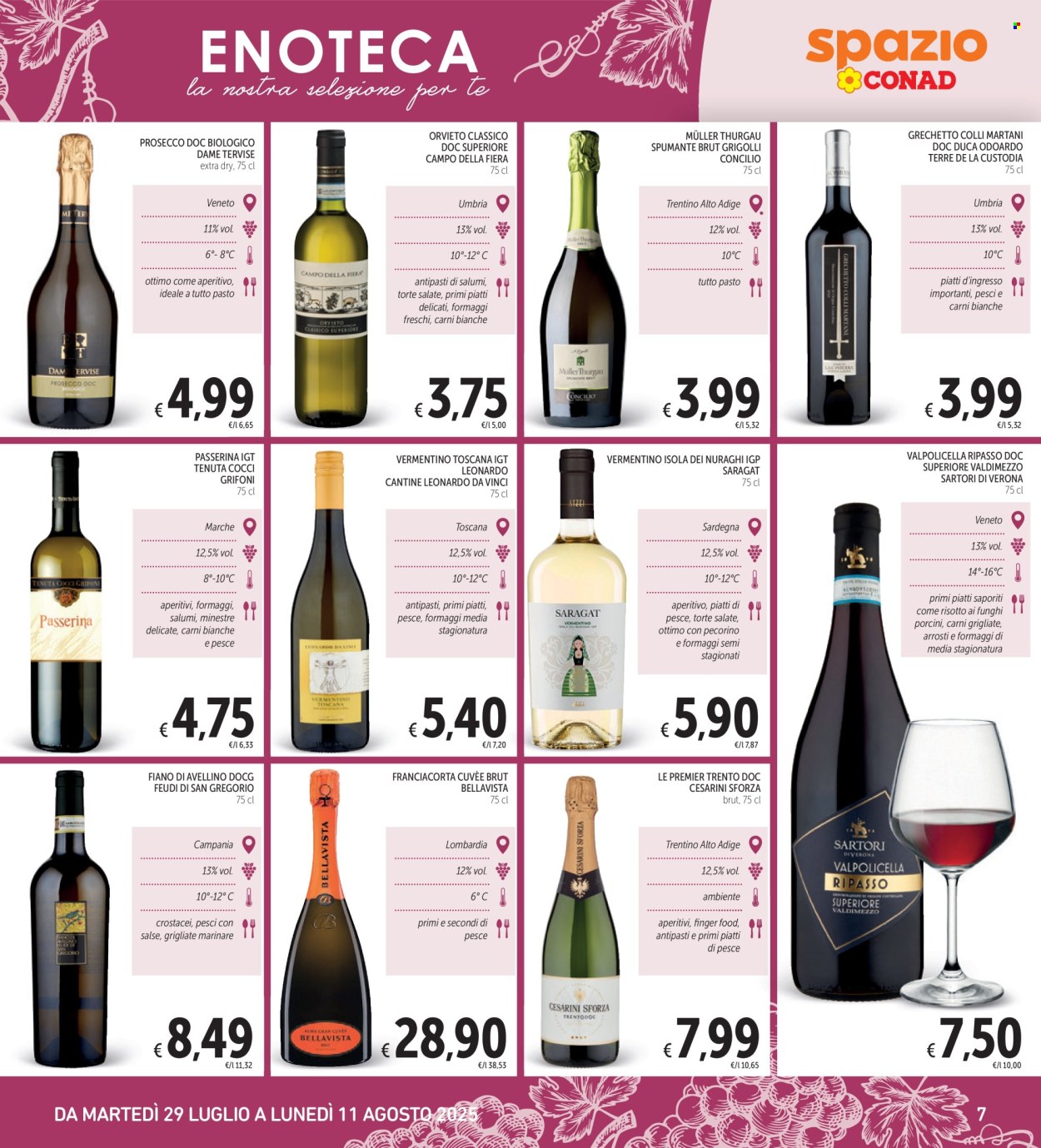 Volantino Spazio Conad - 29/7/2025 - 11/8/2025. Pagina 7