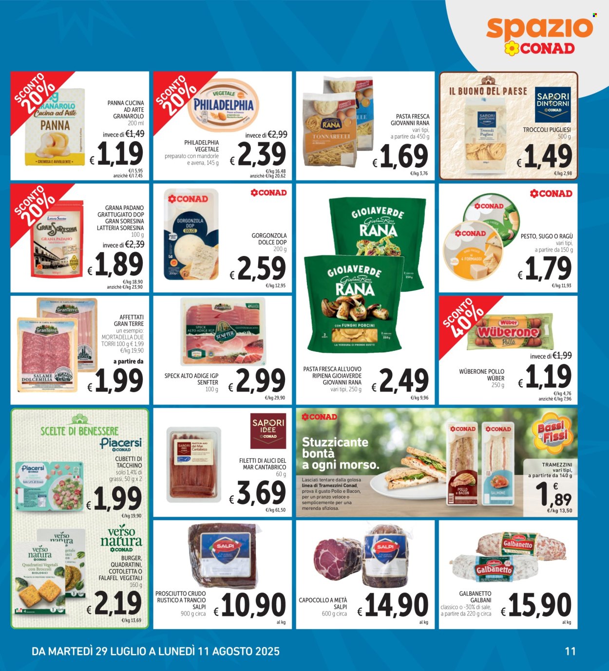 Volantino Spazio Conad - 29/7/2025 - 11/8/2025. Pagina 11