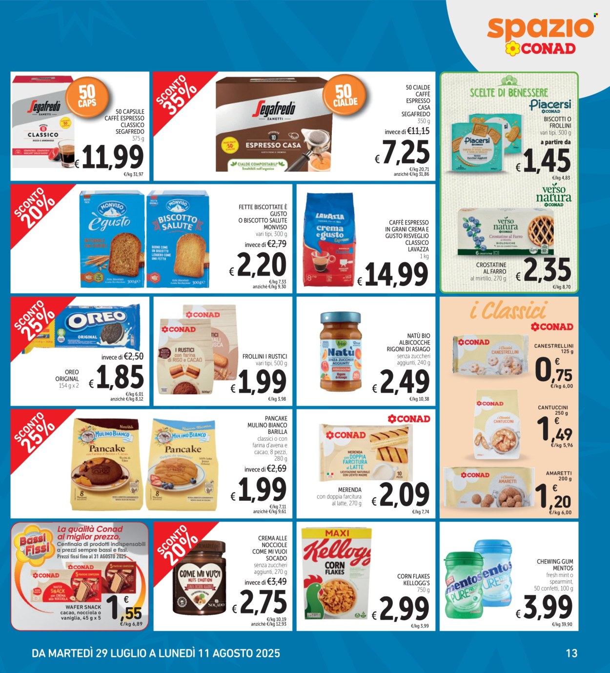 Volantino Spazio Conad - 29/7/2025 - 11/8/2025. Pagina 13
