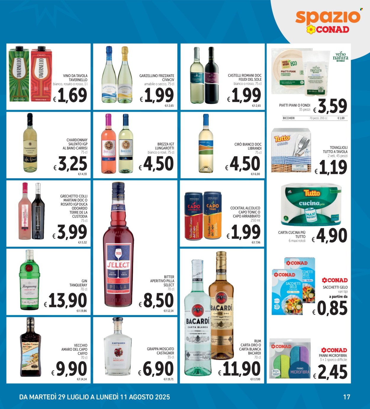 Volantino Spazio Conad - 29/7/2025 - 11/8/2025. Pagina 17