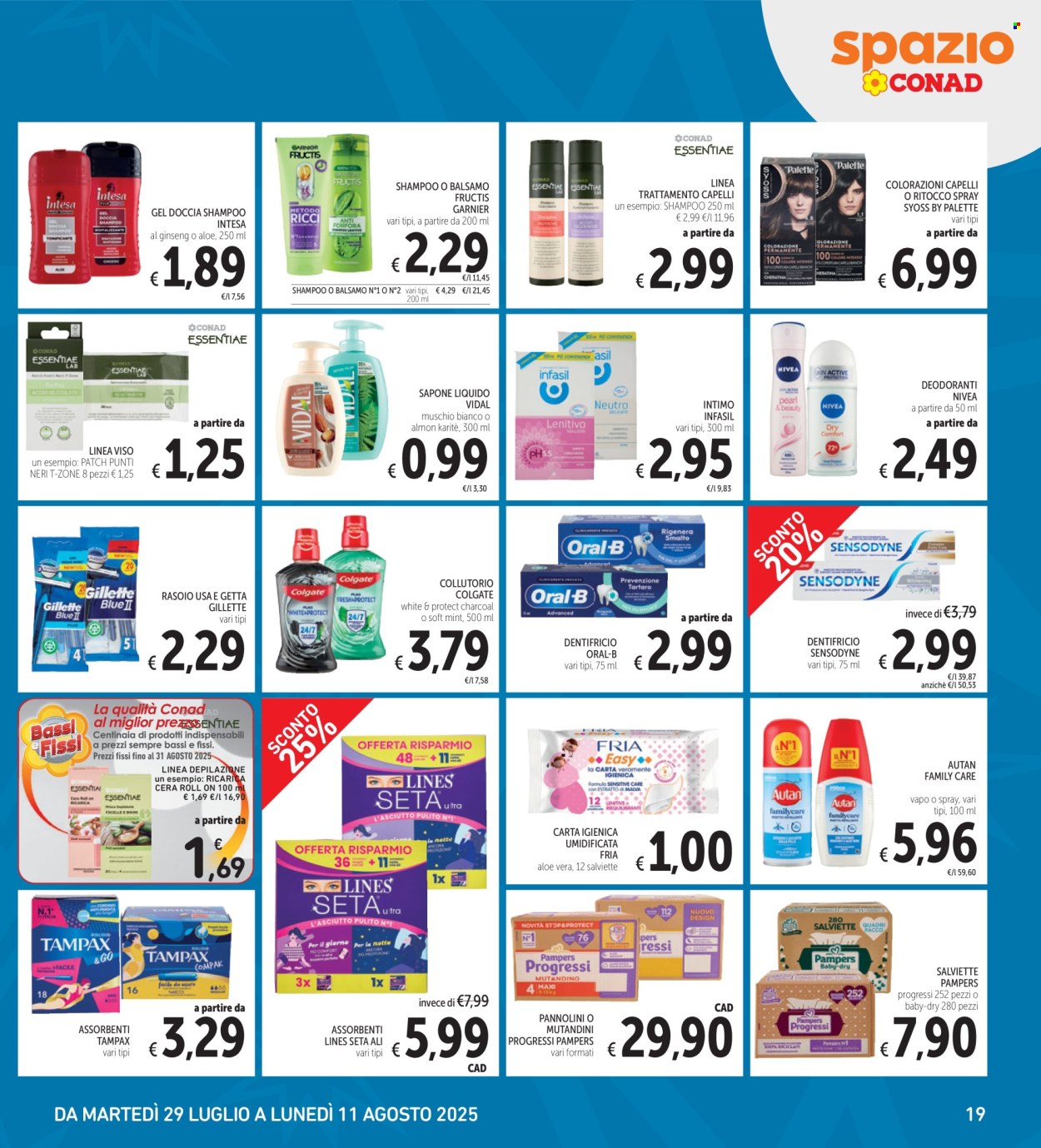 Volantino Spazio Conad - 29/7/2025 - 11/8/2025. Pagina 19