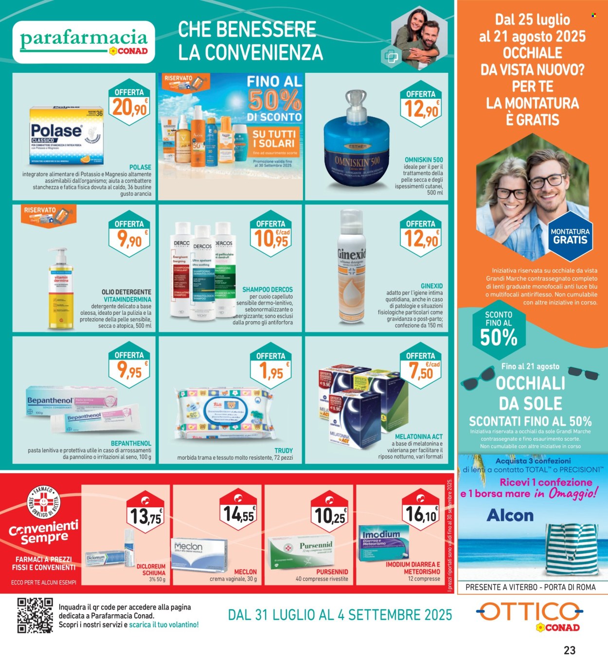 Volantino Spazio Conad - 29/7/2025 - 11/8/2025. Pagina 23