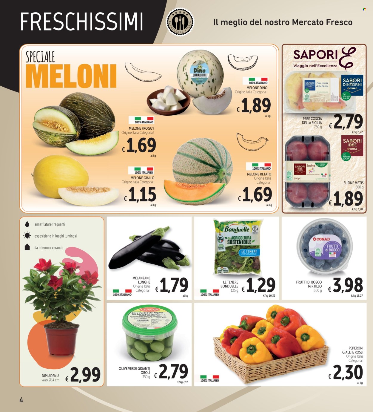Volantino Spazio Conad - 29/7/2025 - 11/8/2025. Pagina 4