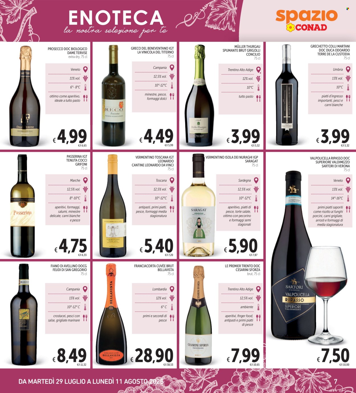 Volantino Spazio Conad - 29/7/2025 - 11/8/2025. Pagina 7