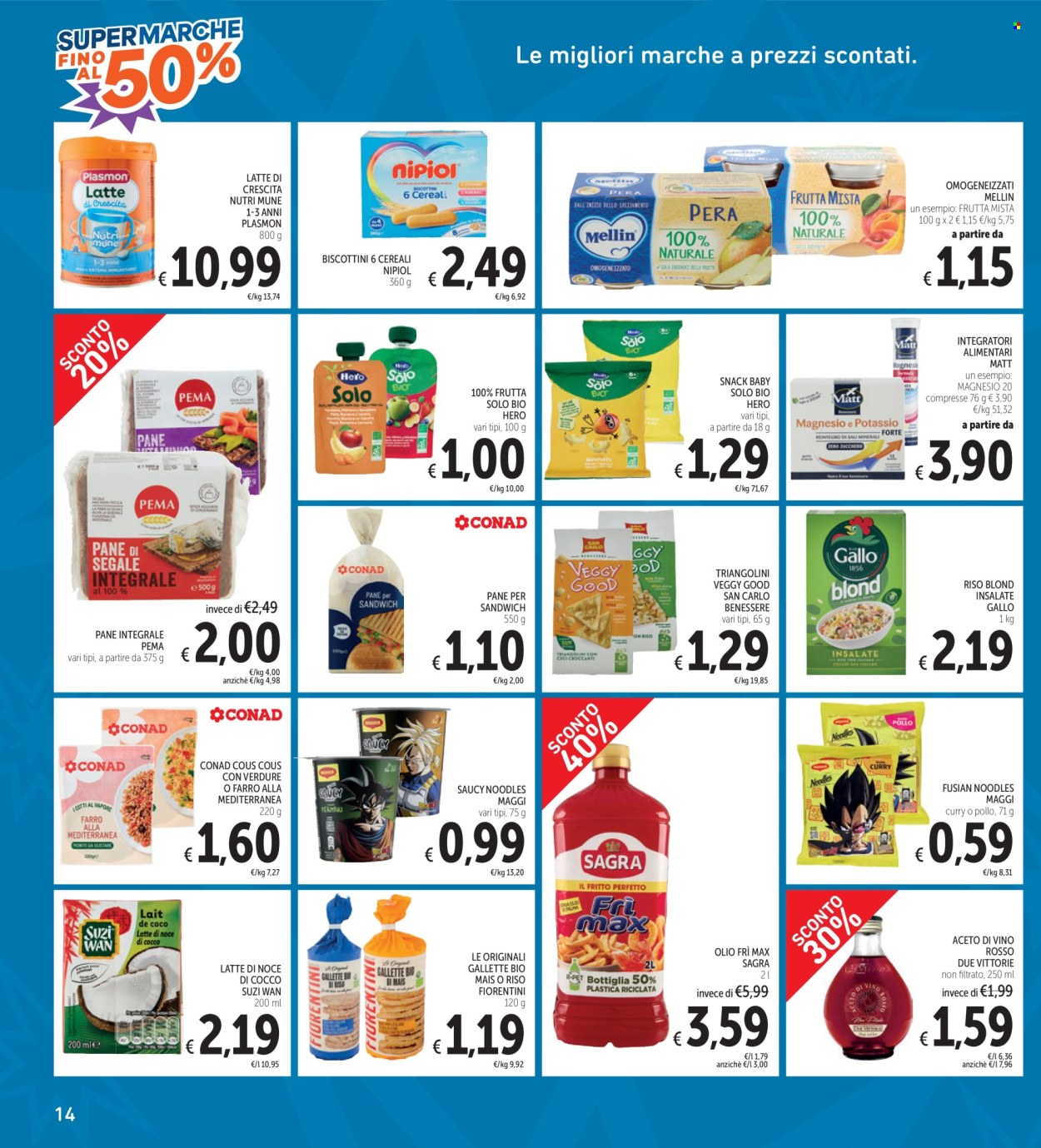 Volantino Spazio Conad - 29/7/2025 - 11/8/2025. Pagina 14