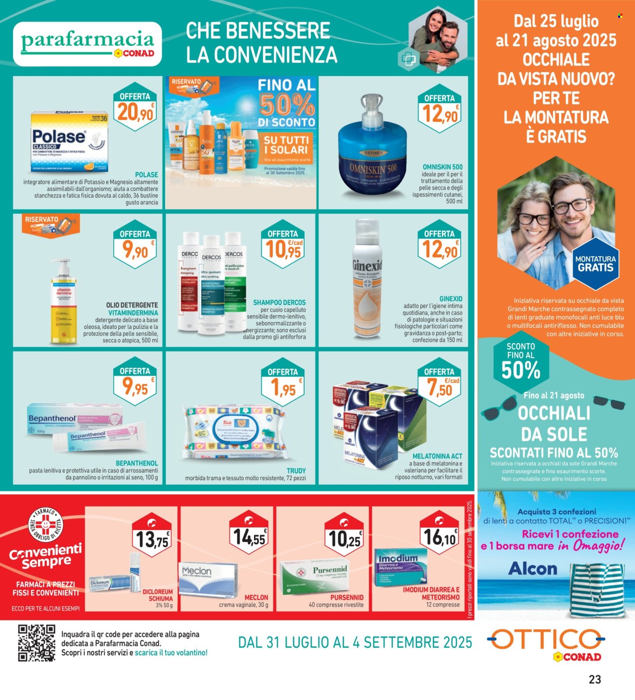 Volantino Spazio Conad - 29/7/2025 - 11/8/2025. Pagina 23