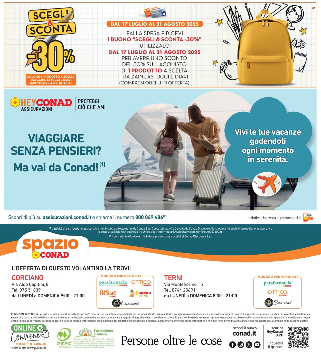 Volantino Spazio Conad - 29/7/2025 - 11/8/2025. Pagina 29