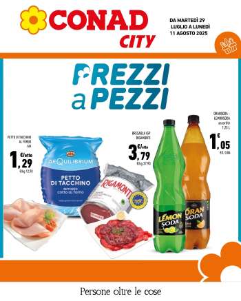 Volantino Conad - 29/7/2025 - 11/8/2025.
