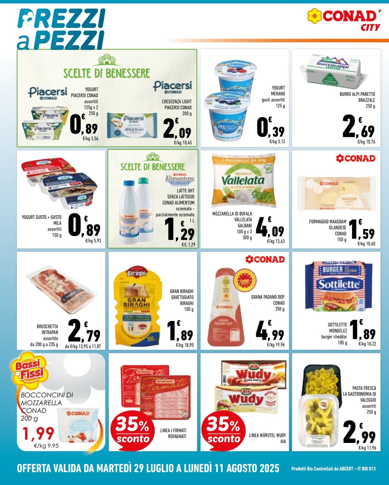 Volantino Conad - 29/7/2025 - 11/8/2025. Pagina 8