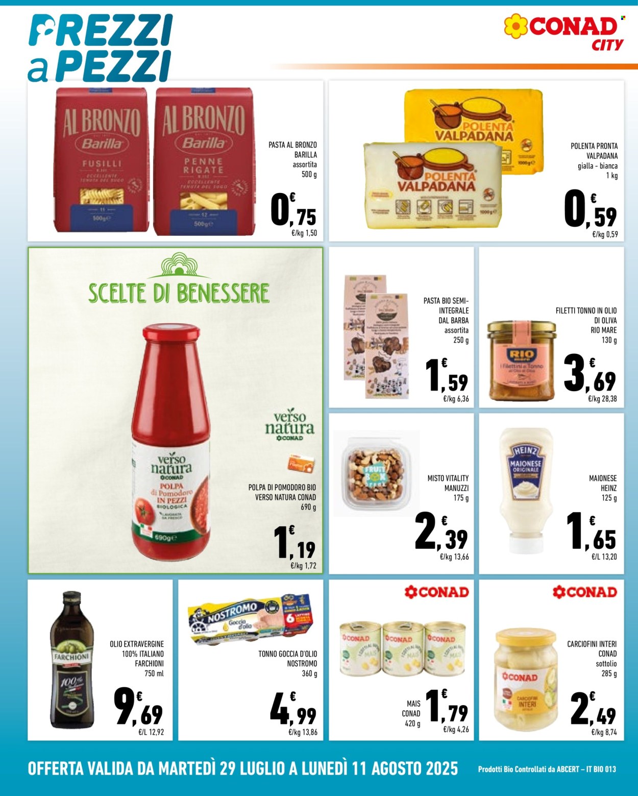 Volantino Conad - 29/7/2025 - 11/8/2025. Pagina 10