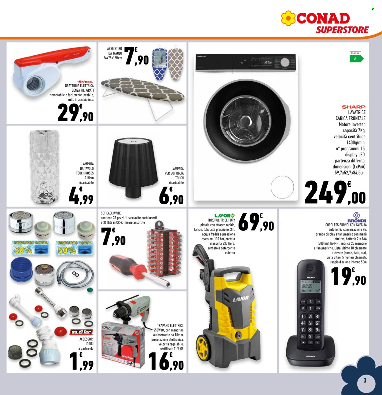 Volantino Conad Superstore - 30/7/2025 - 10/8/2025. Pagina 3