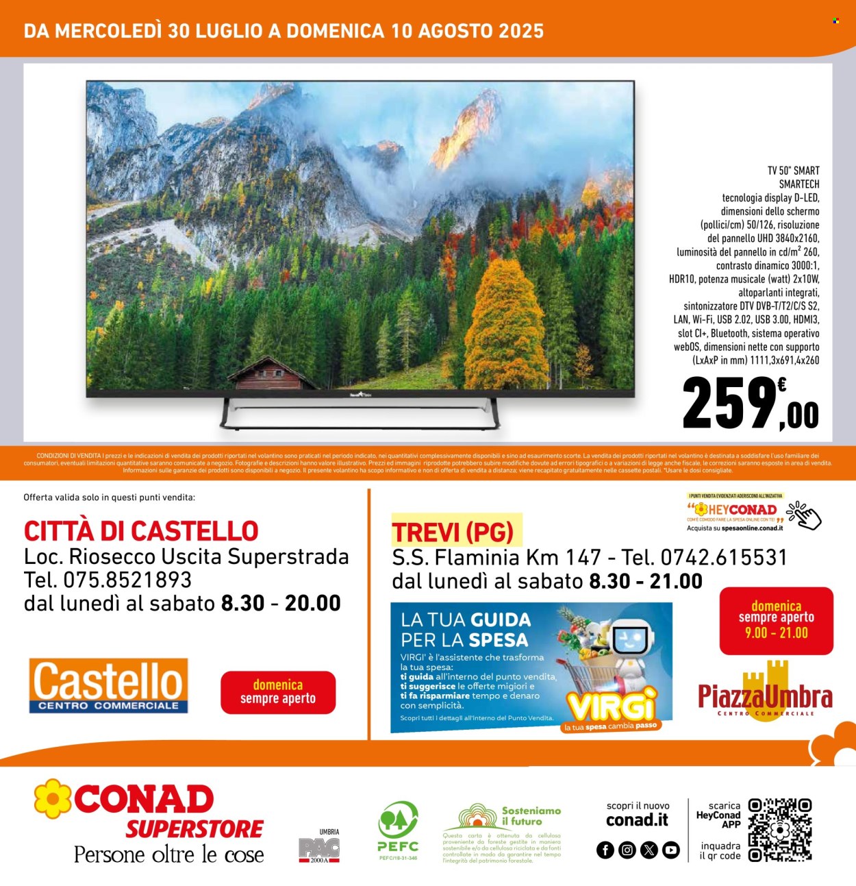 Volantino Conad Superstore - 30/7/2025 - 10/8/2025. Pagina 4