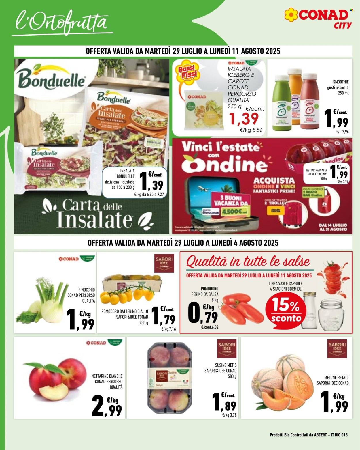 Volantino Conad City - 29/7/2025 - 11/8/2025. Pagina 2