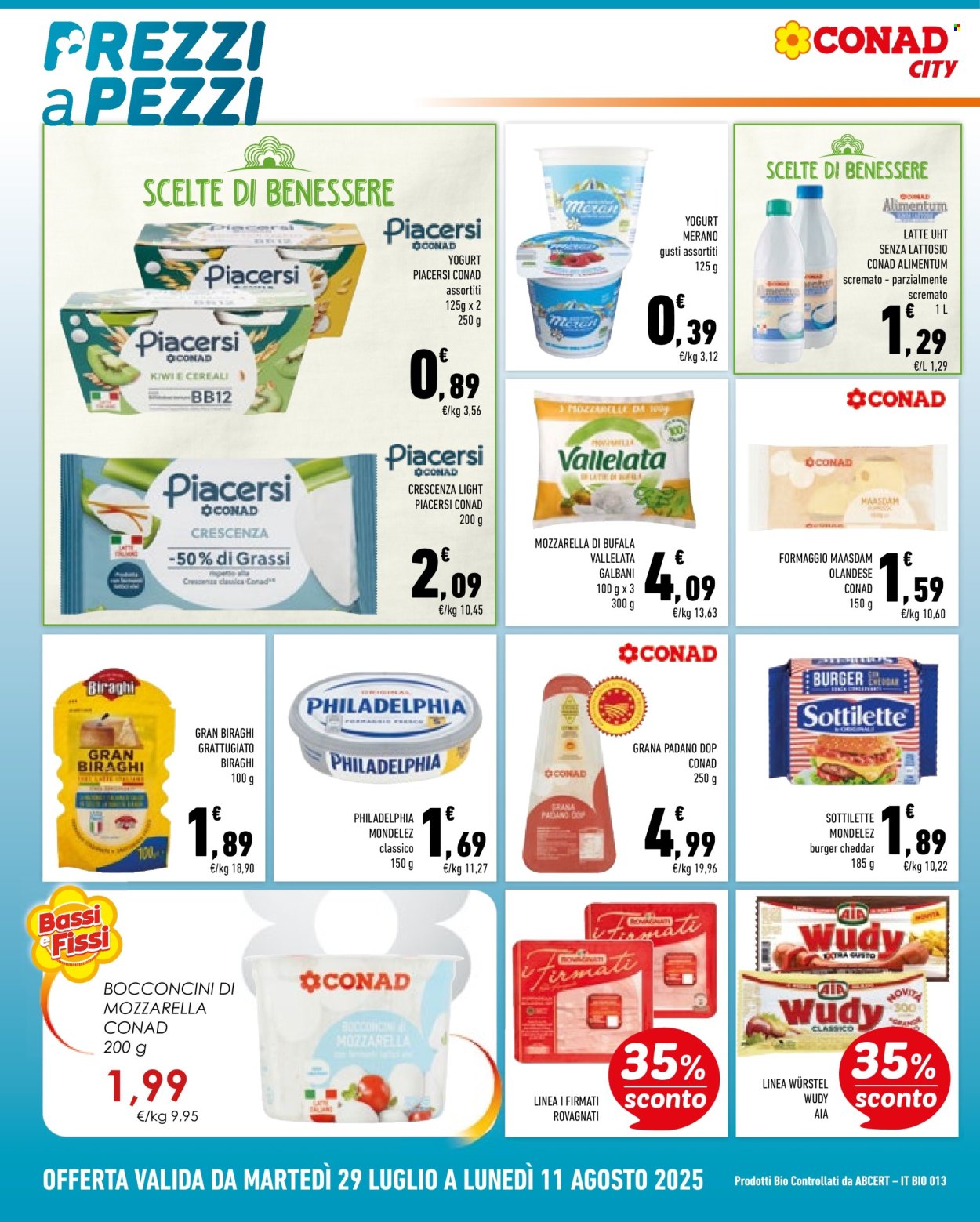 Volantino Conad City - 29/7/2025 - 11/8/2025. Pagina 8