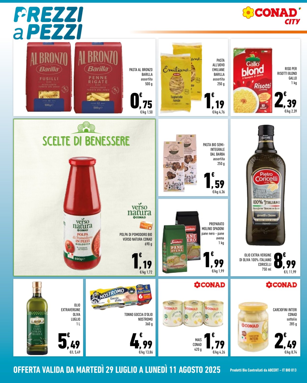 Volantino Conad City - 29/7/2025 - 11/8/2025. Pagina 10