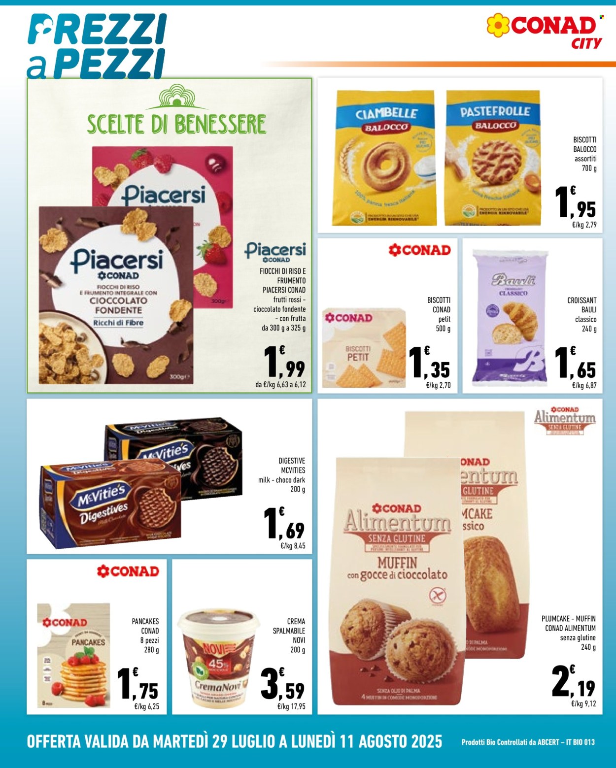 Volantino Conad City - 29/7/2025 - 11/8/2025. Pagina 12