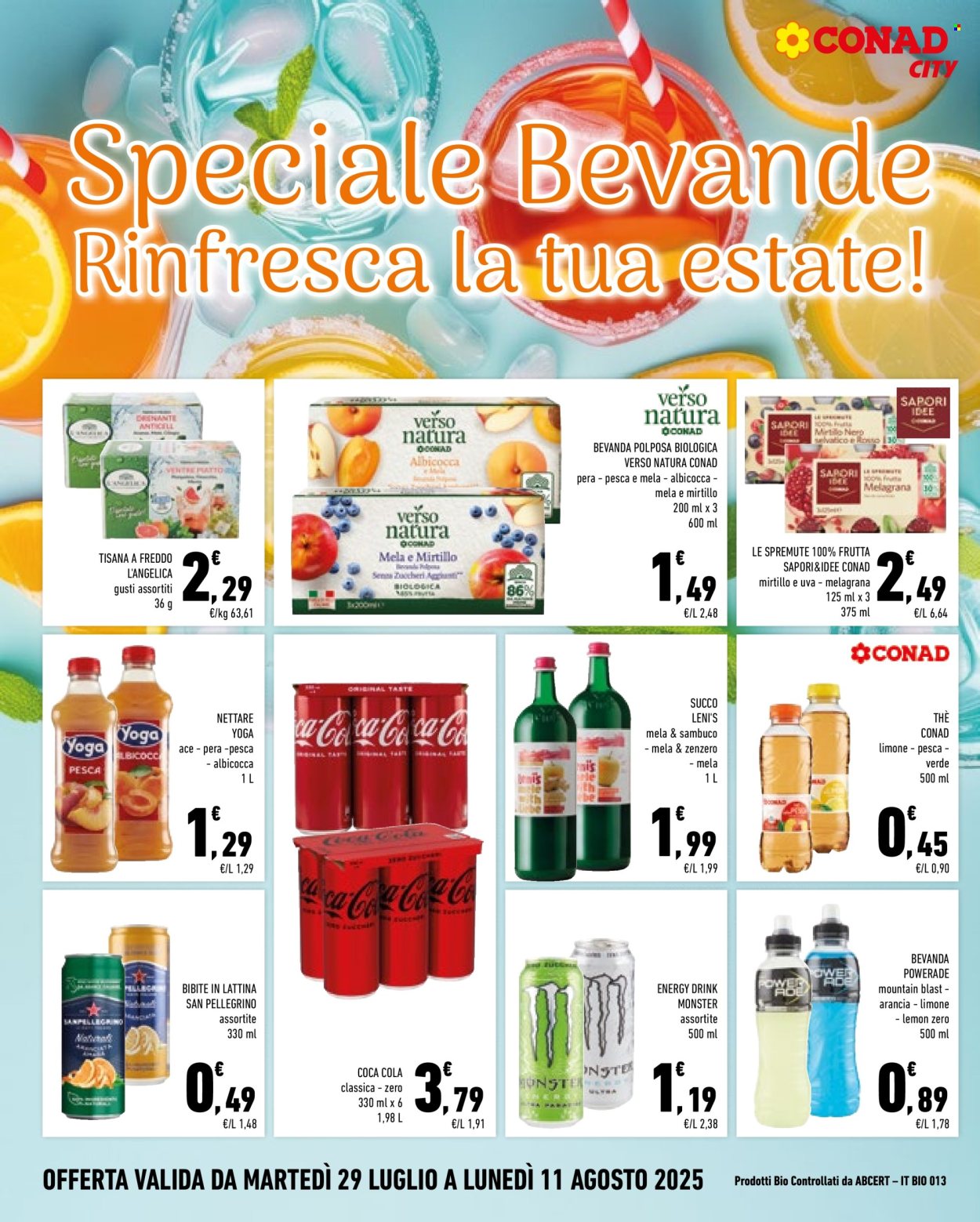 Volantino Conad City - 29/7/2025 - 11/8/2025. Pagina 14