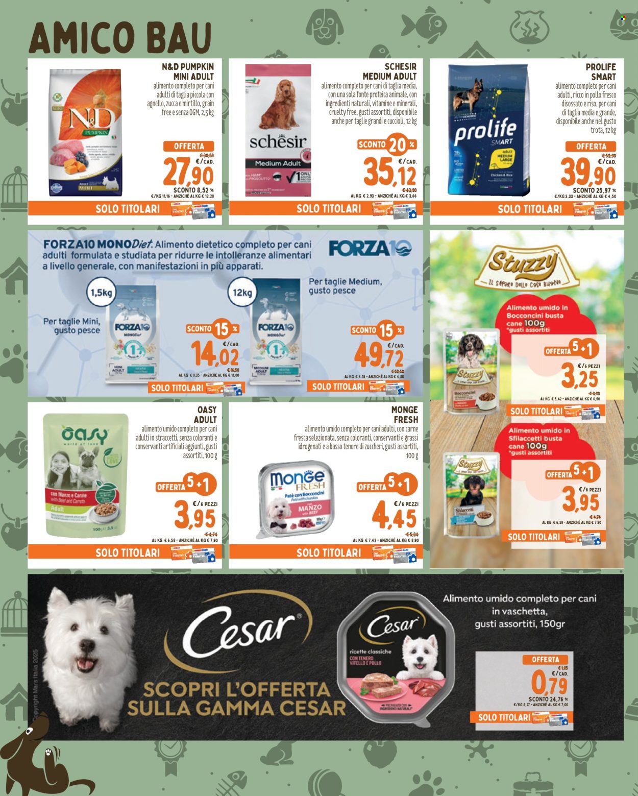 Volantino Pet Store Conad - 31/7/2025 - 10/9/2025. Pagina 2