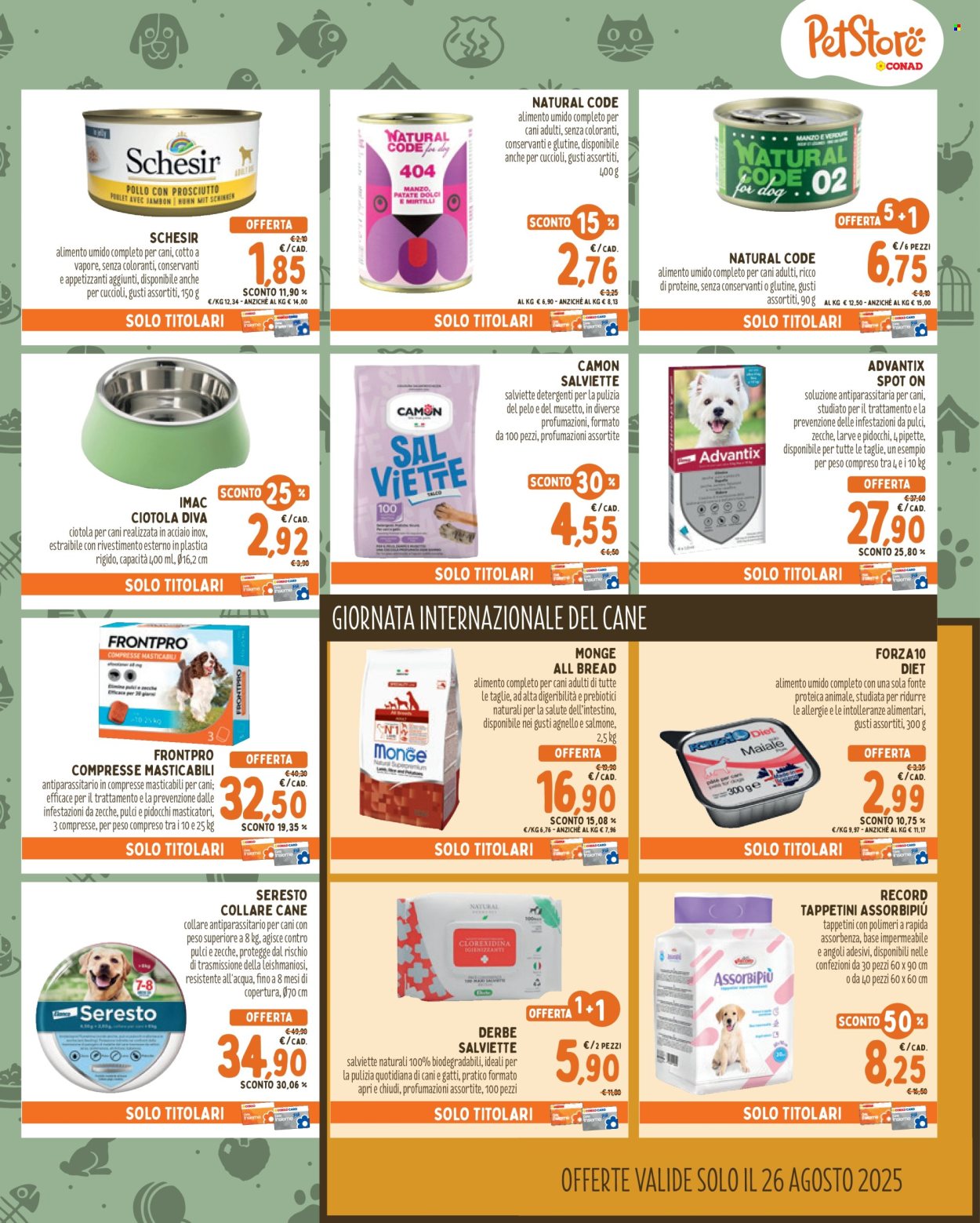 Volantino Pet Store Conad - 31/7/2025 - 10/9/2025. Pagina 3