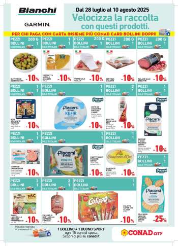 Volantino Conad - 28/7/2025 - 10/8/2025.