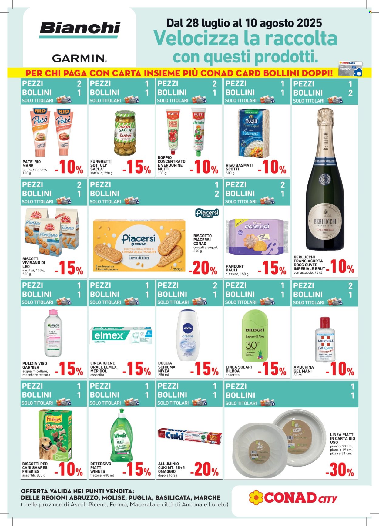Volantino Conad - 28/7/2025 - 10/8/2025. Pagina 2