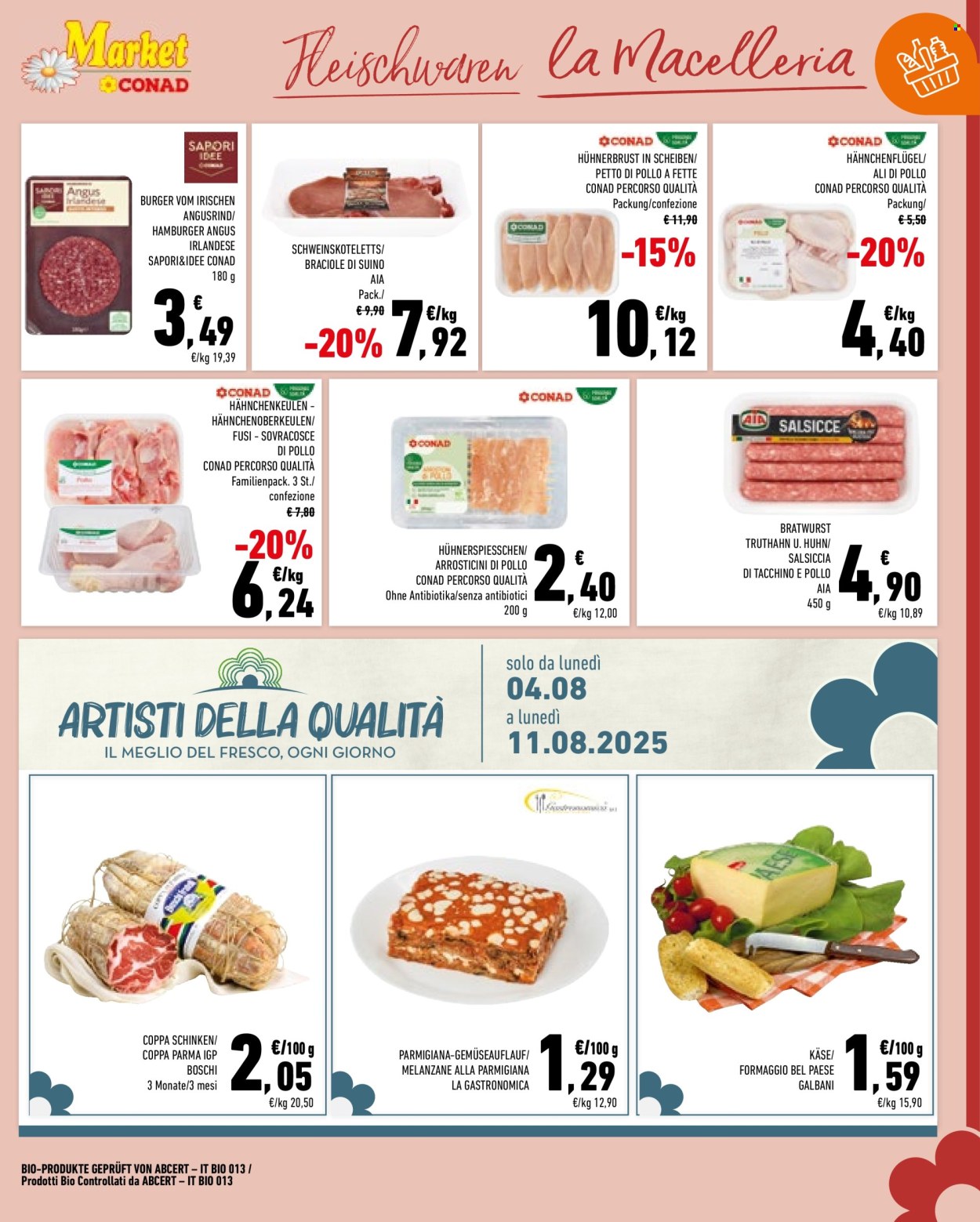 Volantino Market Conad - 29/7/2025 - 11/8/2025. Pagina 3