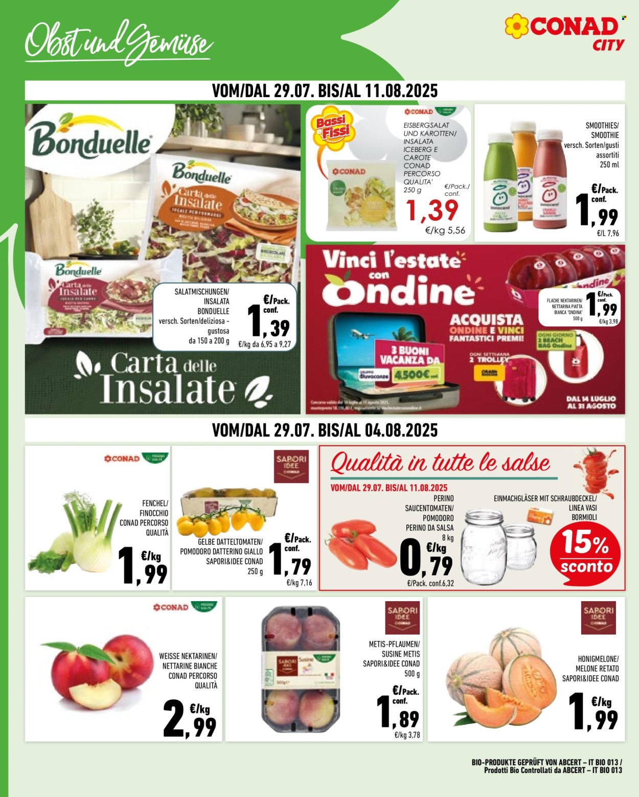 Volantino Conad City - 29/7/2025 - 11/8/2025. Pagina 2