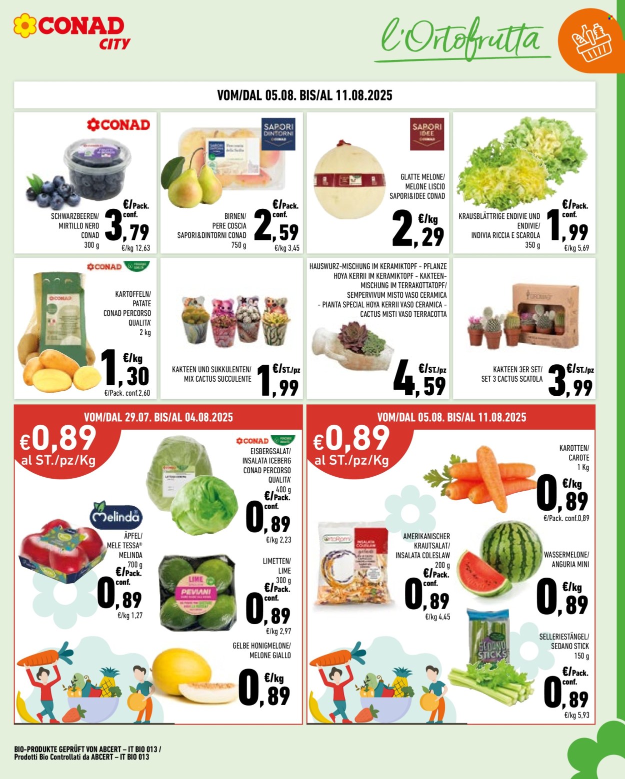 Volantino Conad City - 29/7/2025 - 11/8/2025. Pagina 3