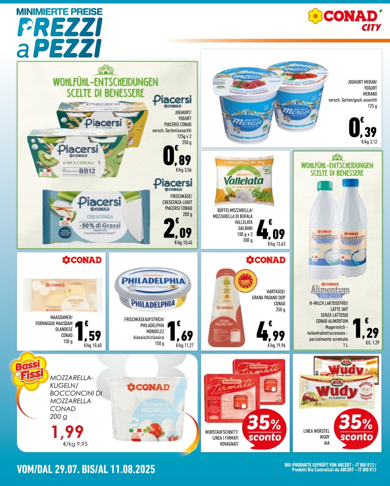 Volantino Conad City - 29/7/2025 - 11/8/2025. Pagina 8