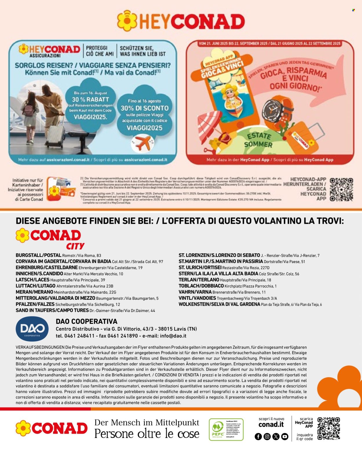 Volantino Conad City - 29/7/2025 - 11/8/2025. Pagina 20