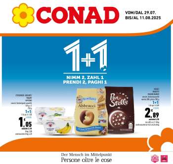 Volantino Conad - 29/7/2025 - 11/8/2025.
