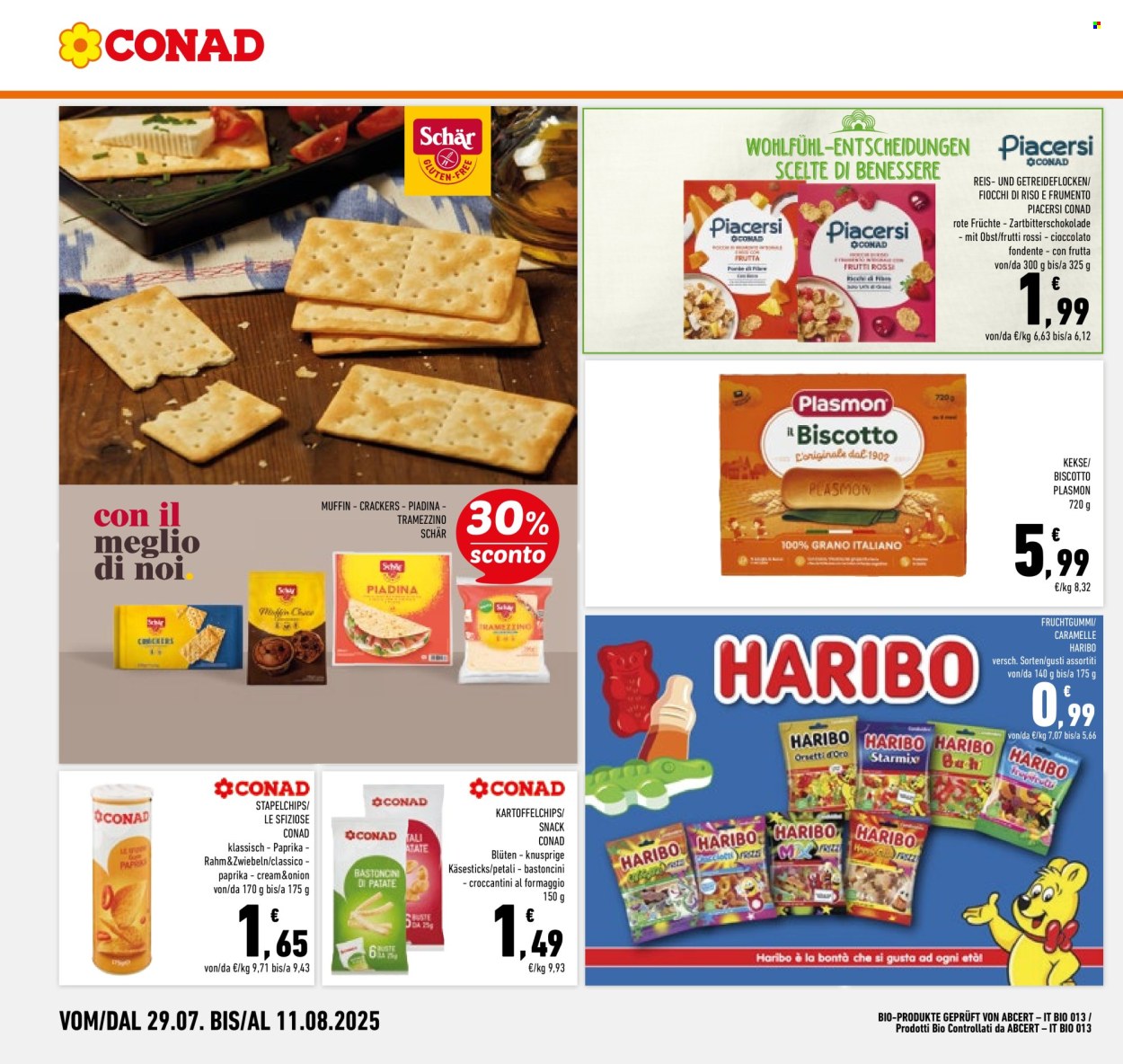 Volantino Conad - 29/7/2025 - 11/8/2025. Pagina 18