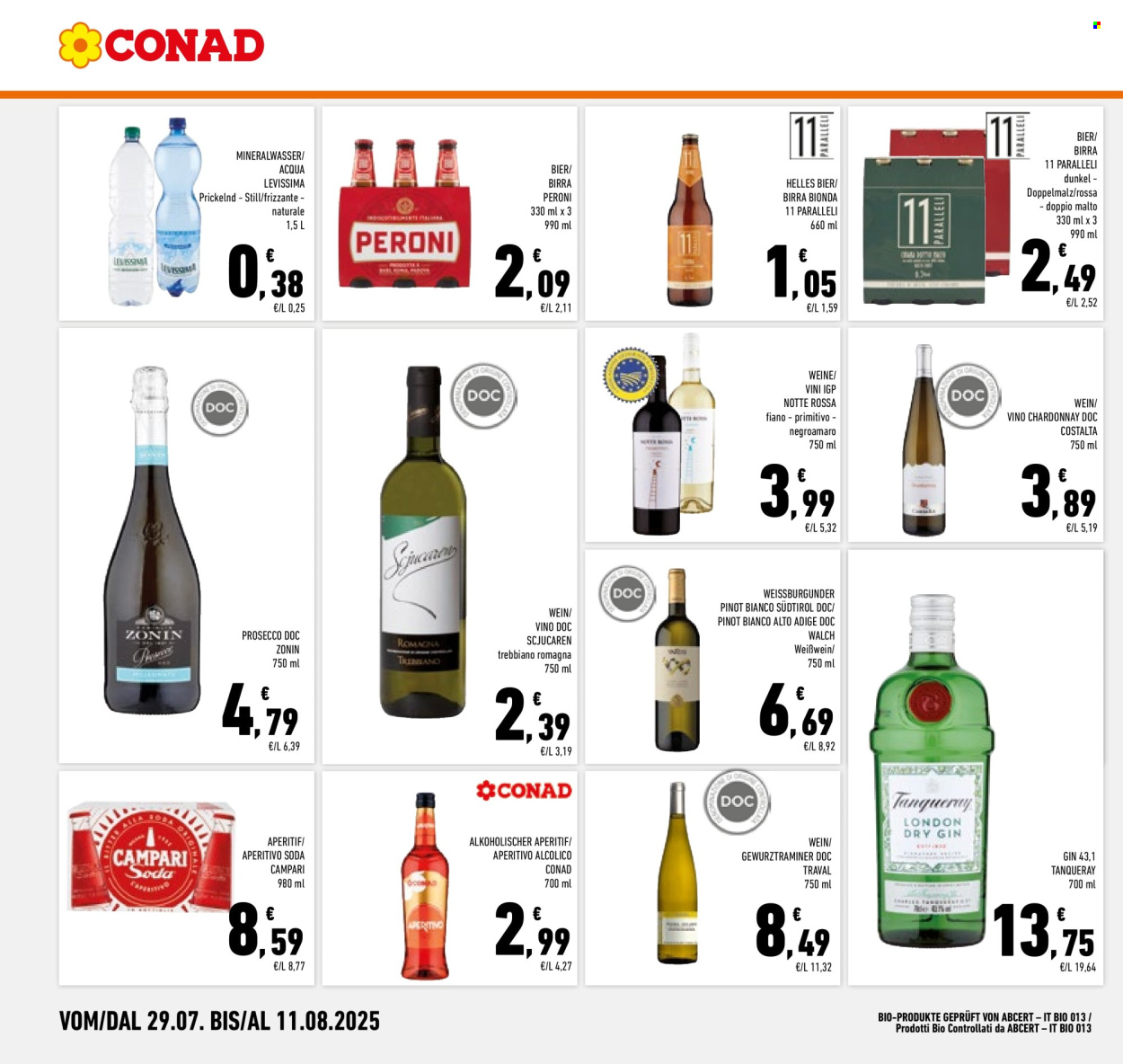 Volantino Conad - 29/7/2025 - 11/8/2025. Pagina 22