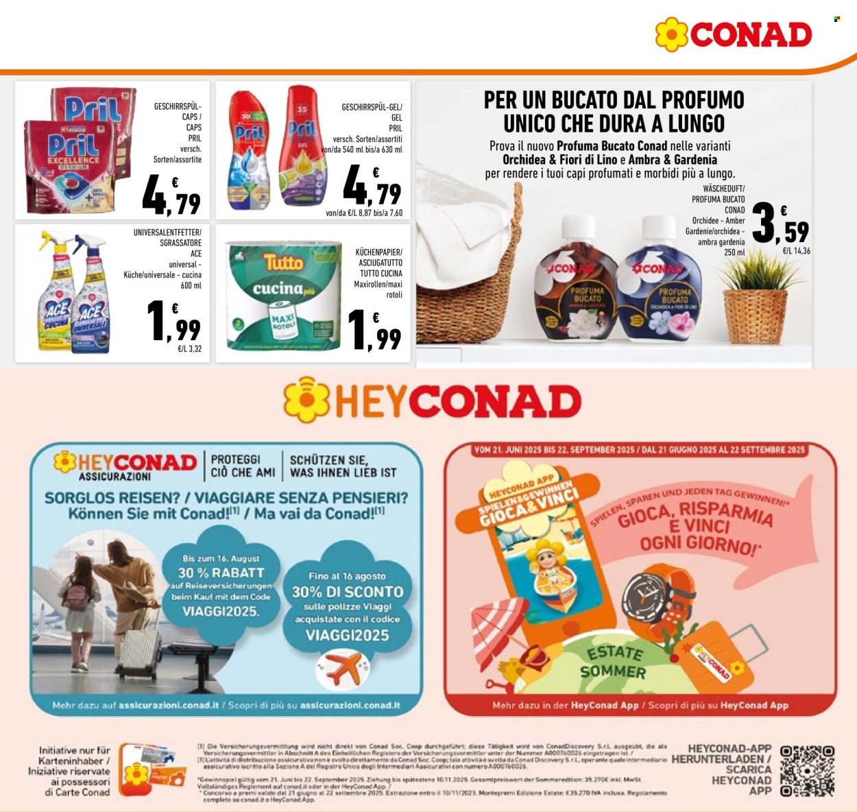 Volantino Conad - 29/7/2025 - 11/8/2025. Pagina 23